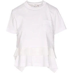 Sacai T-shirts and Polos White
