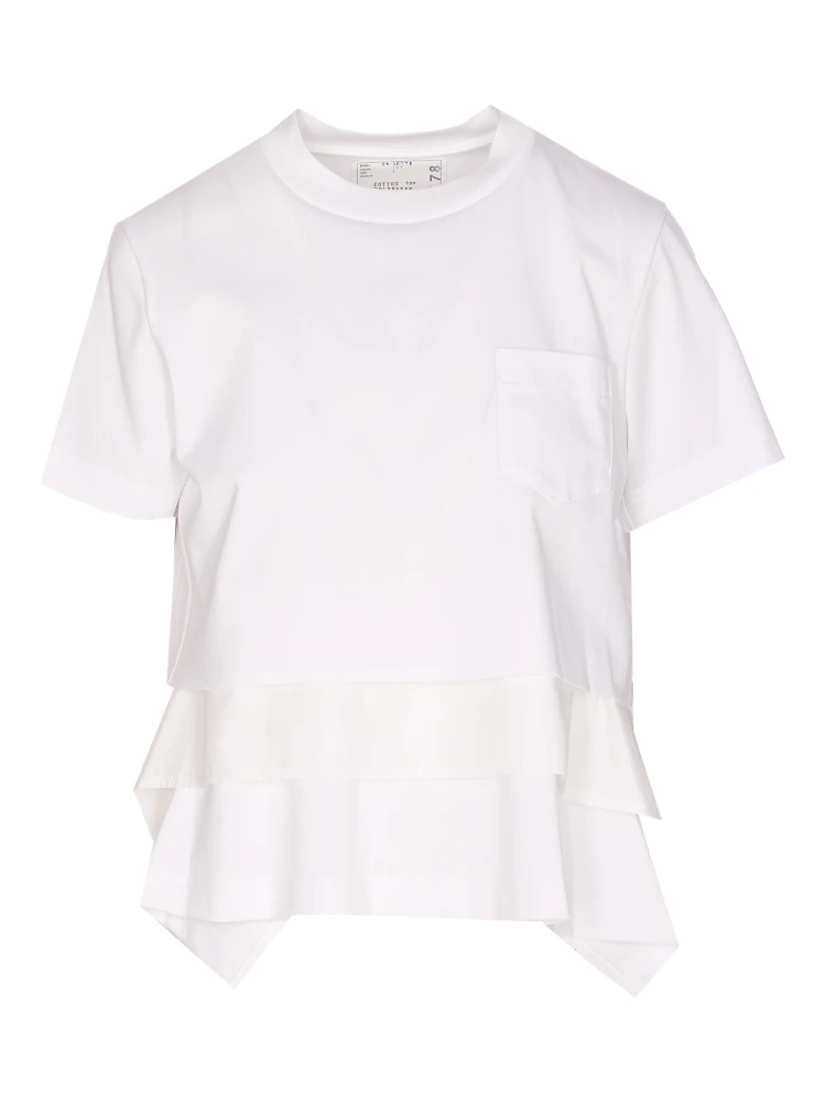 Sacai T-shirts and Polos White