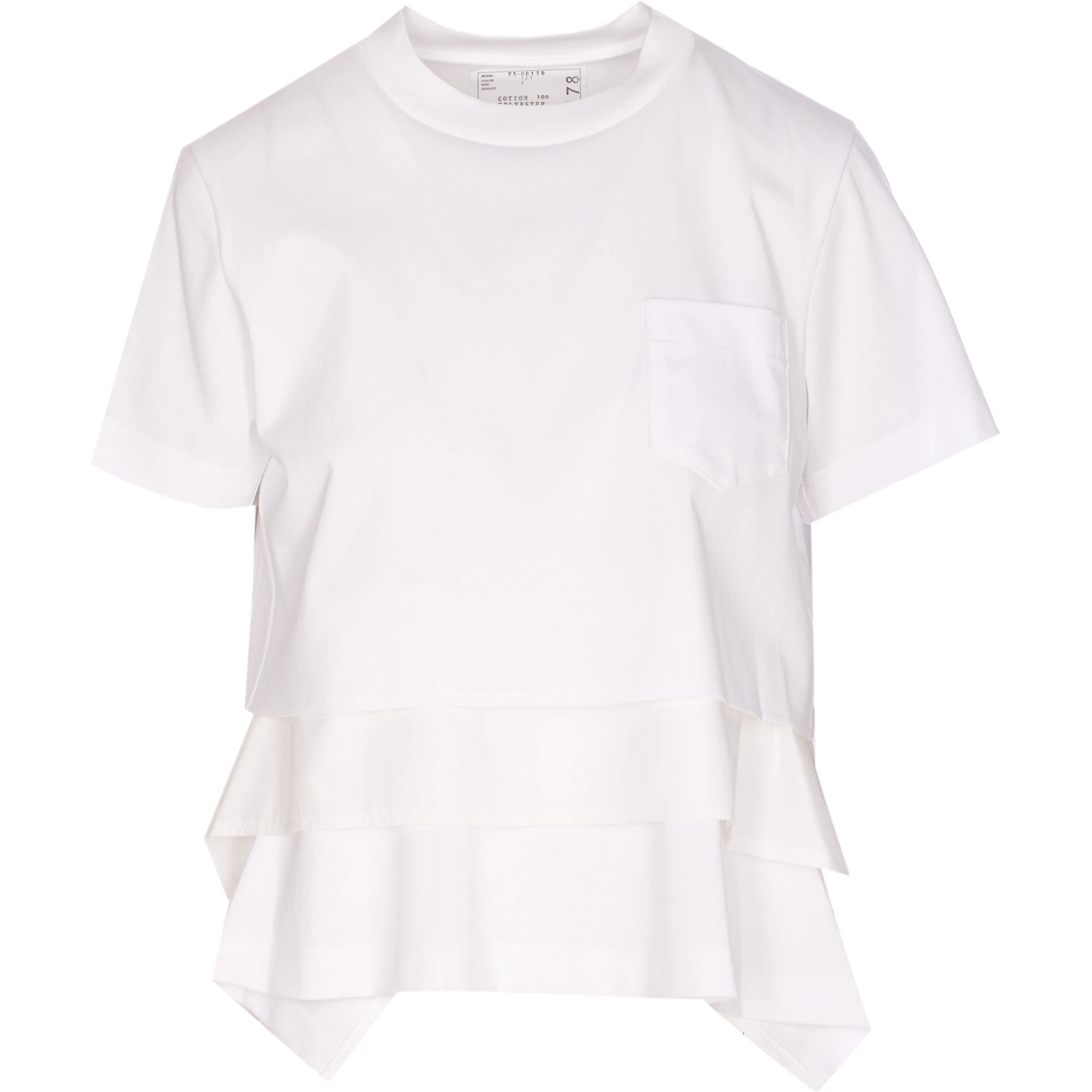 Sacai T-shirts and Polos White