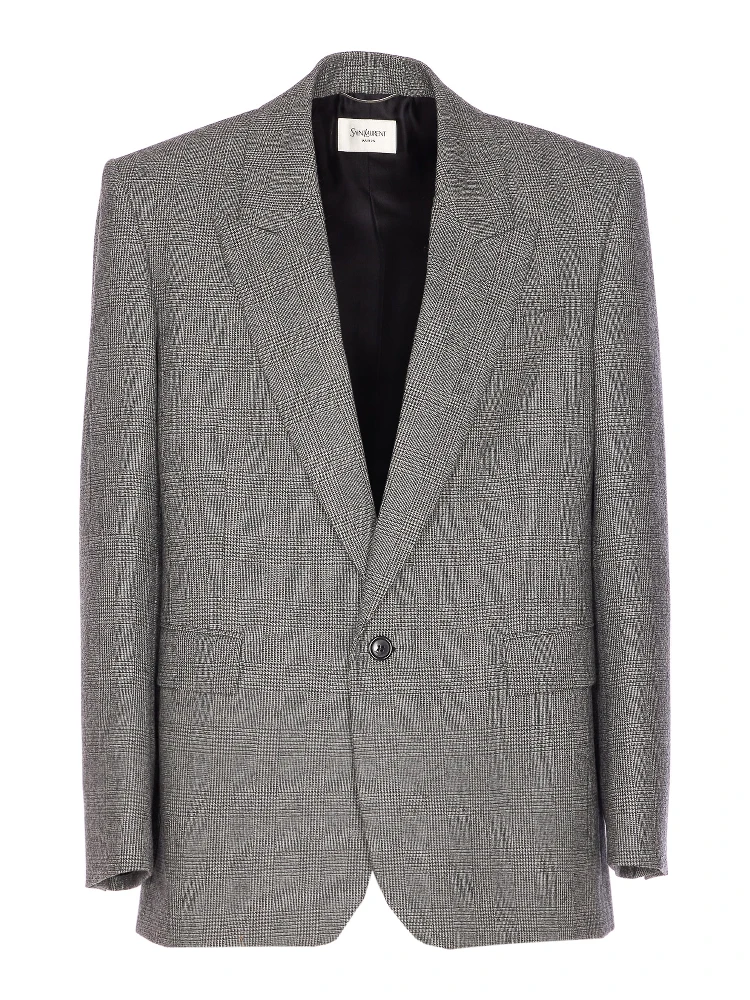 Saint Laurent  Jackets Grey