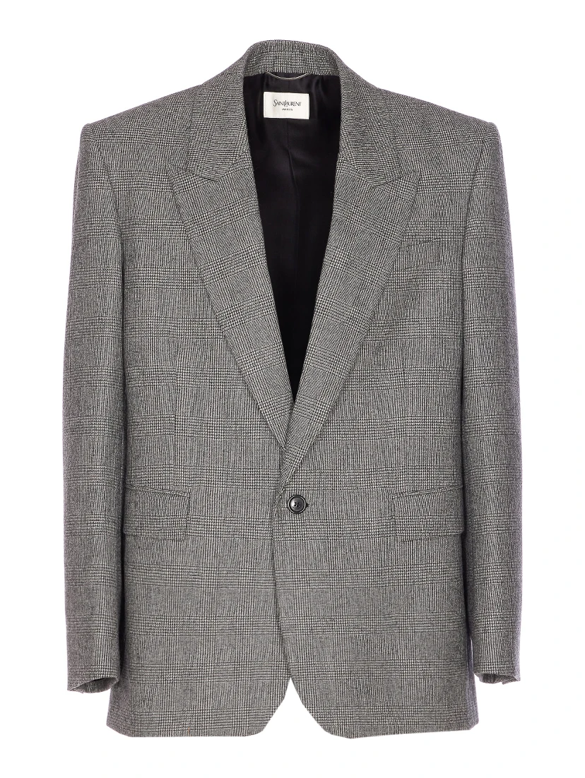 Saint Laurent  Jackets Grey