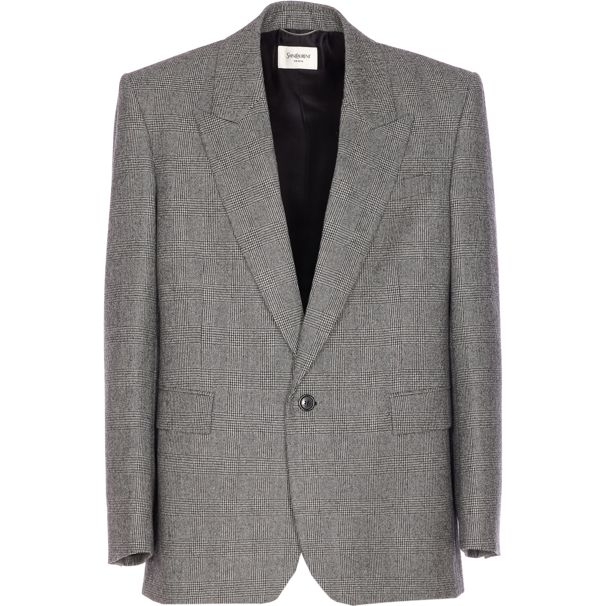 Saint Laurent Jackets Grey