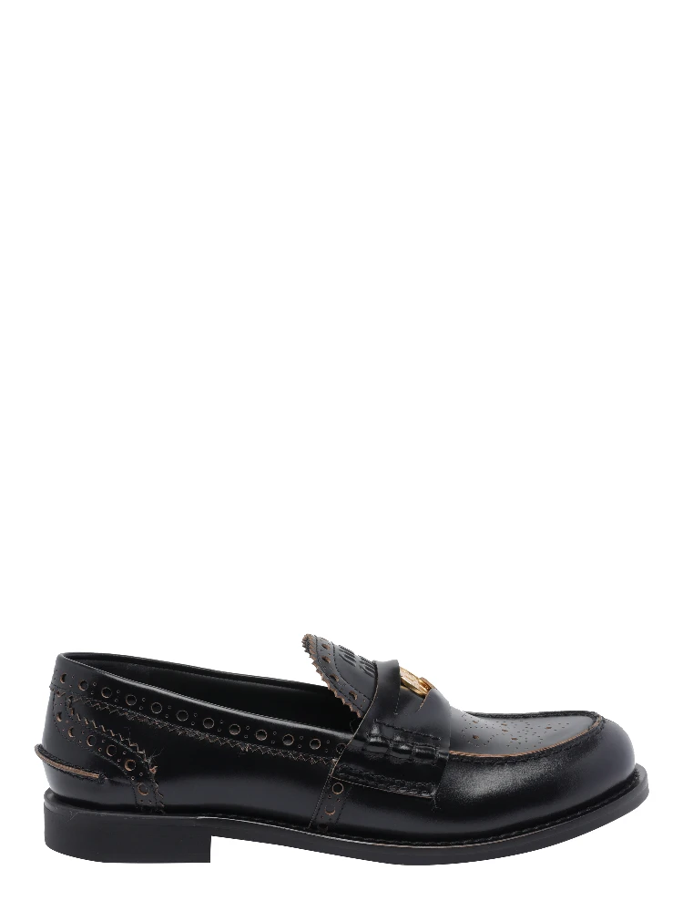 Miu Miu Flat shoes Black