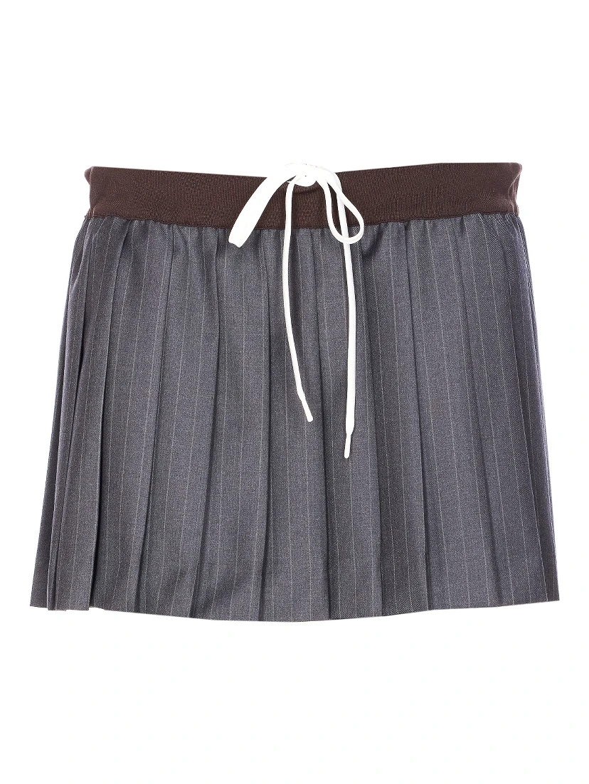 Miu Miu Skirts Grey