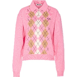 Miu Miu Sweaters Pink