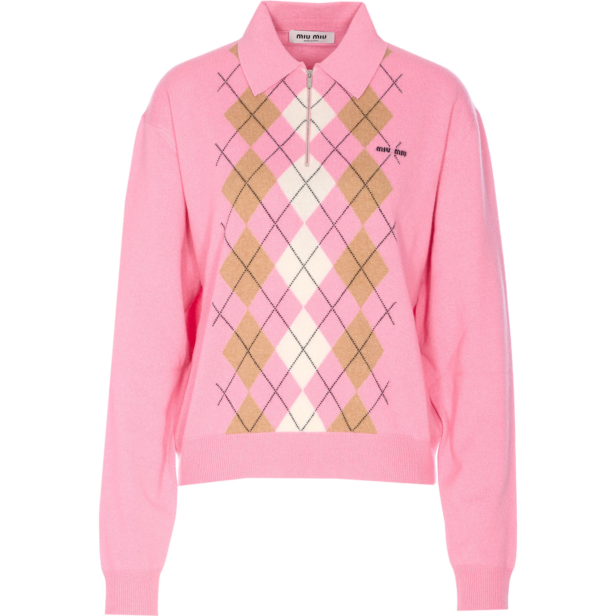 Miu Miu Sweaters Pink