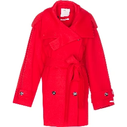 SportMax  Coats Red