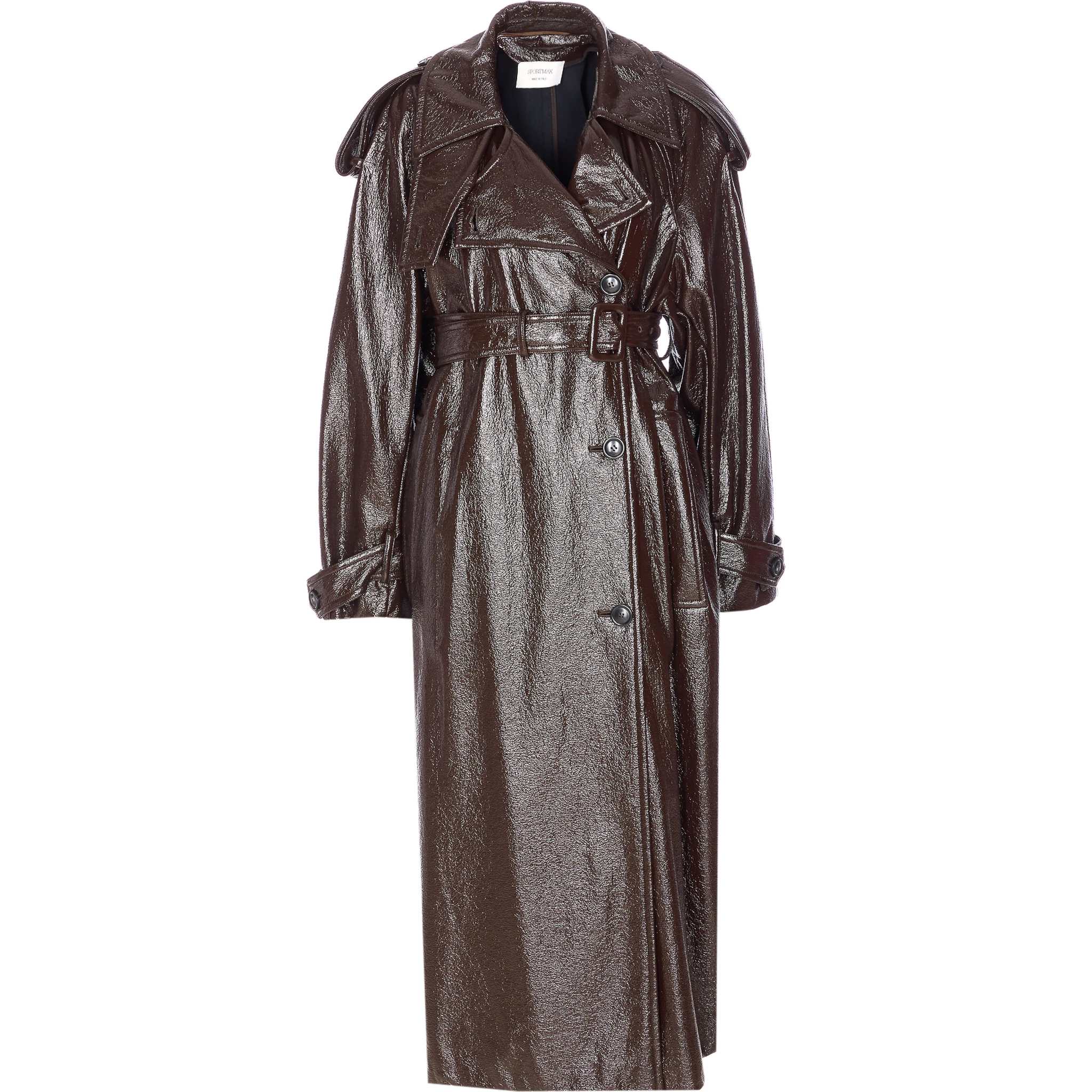SportMax  Coats Brown