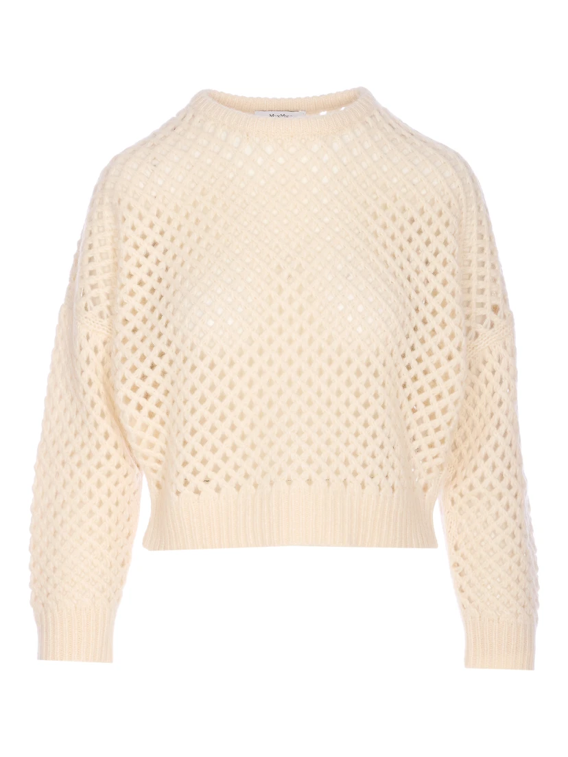 Max Mara Sweaters White