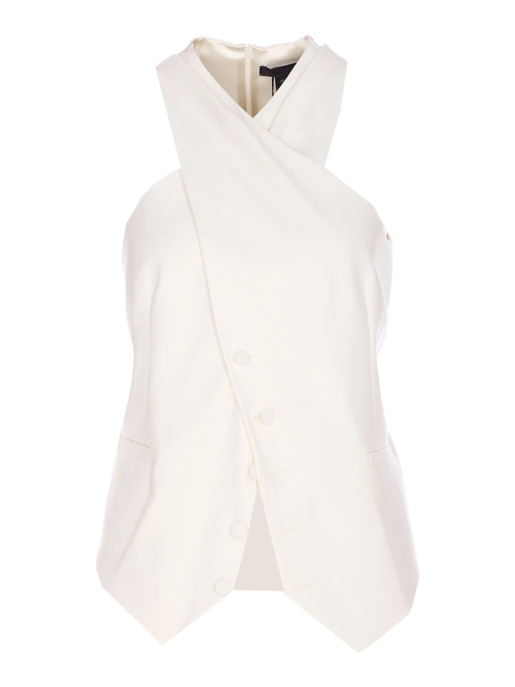 Max Mara Top White