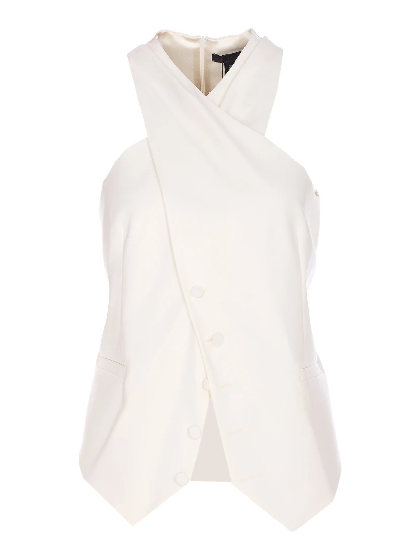Max Mara Top White