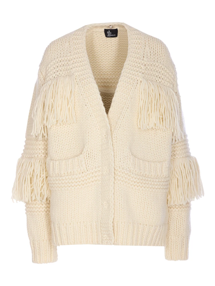 MONCLER GRENOBLE Sweaters White