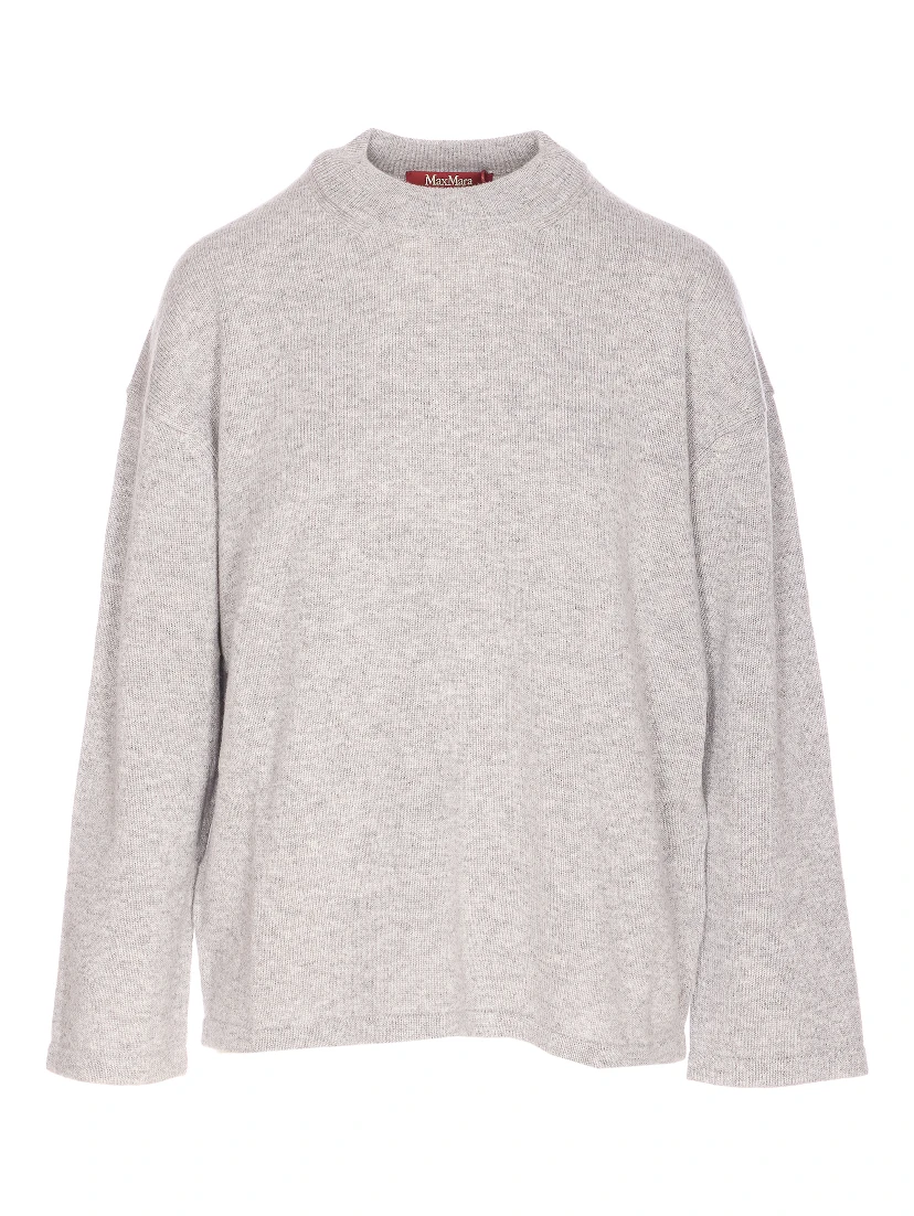 Max Mara Studio Sweaters Grey