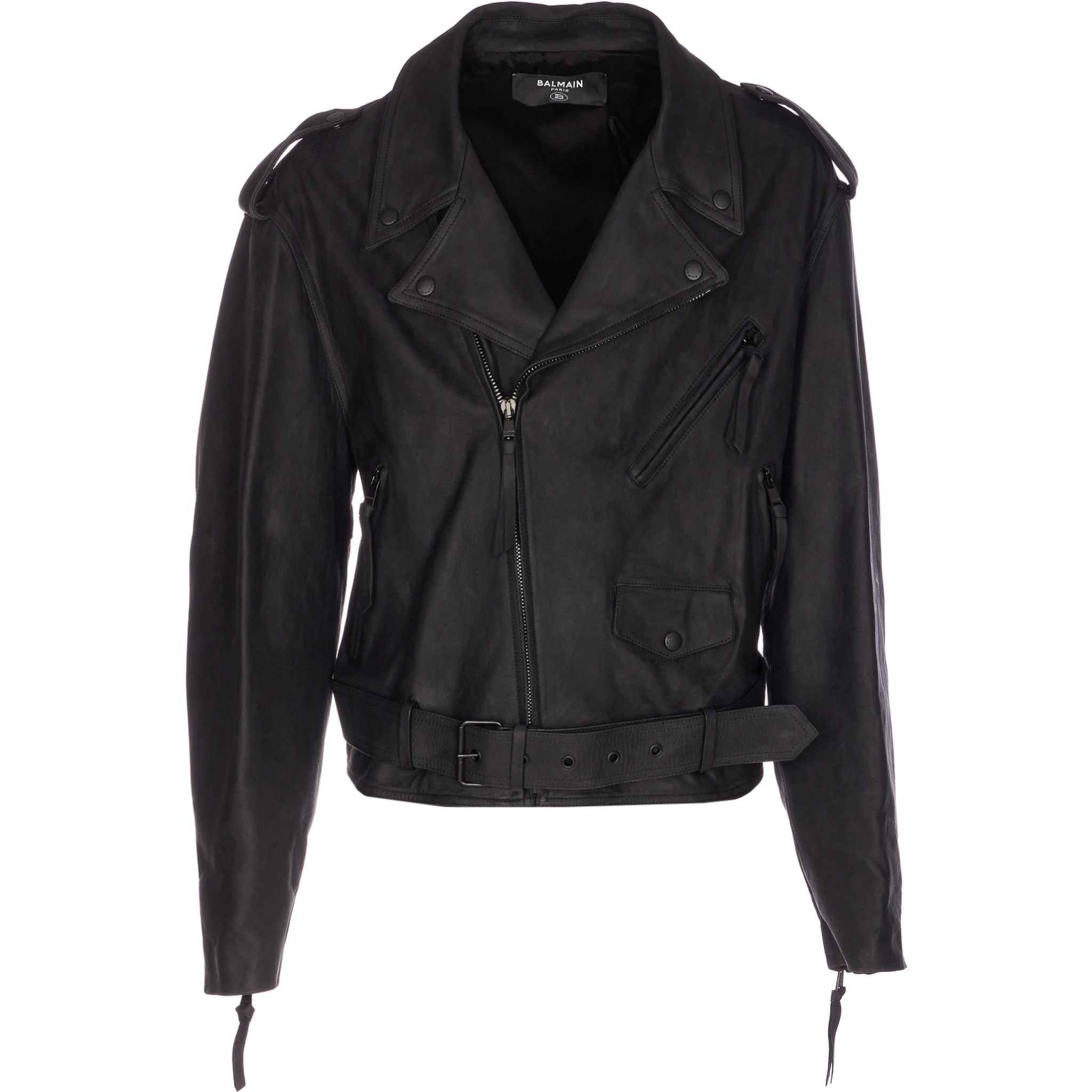 Balmain Jackets Black