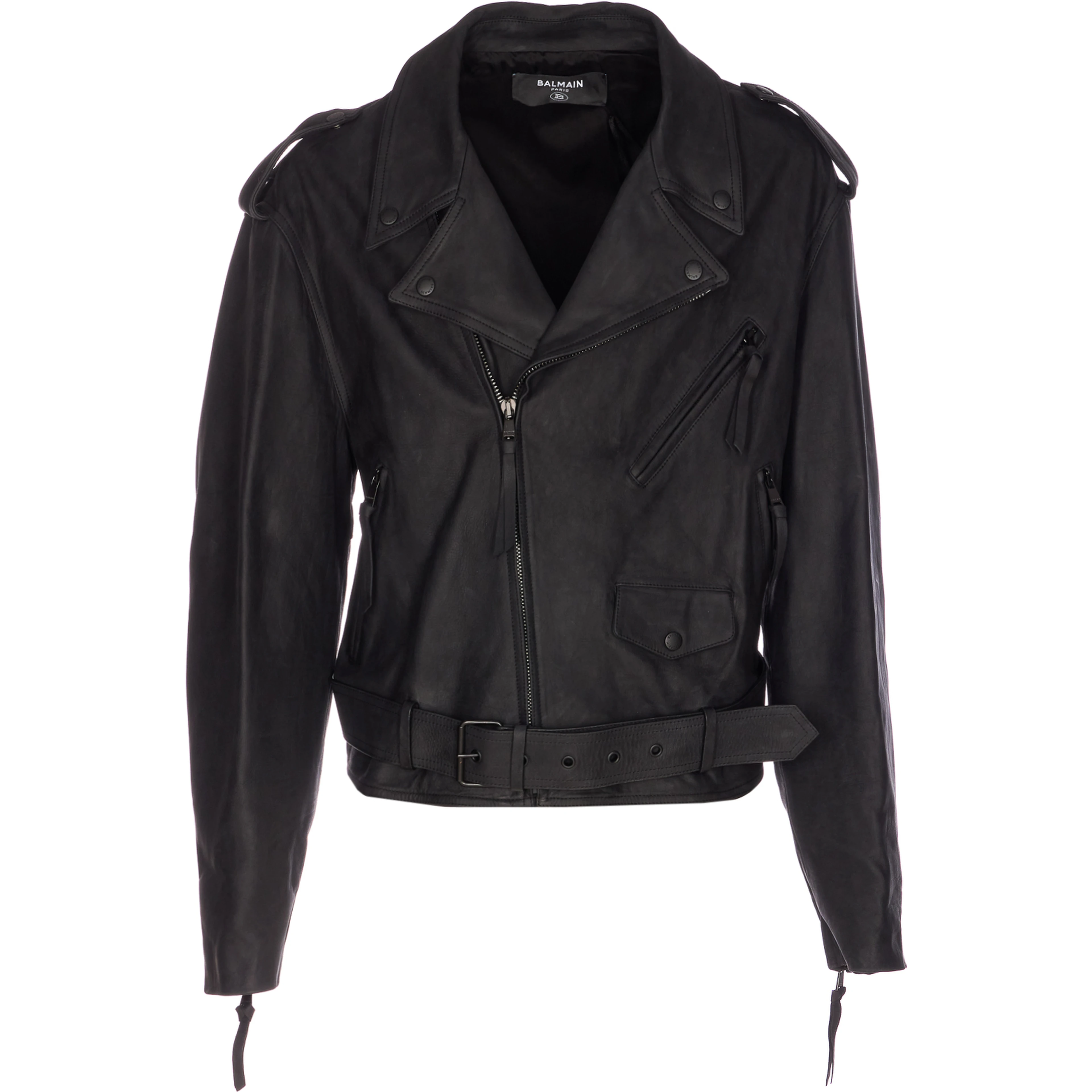 Balmain Jackets Black