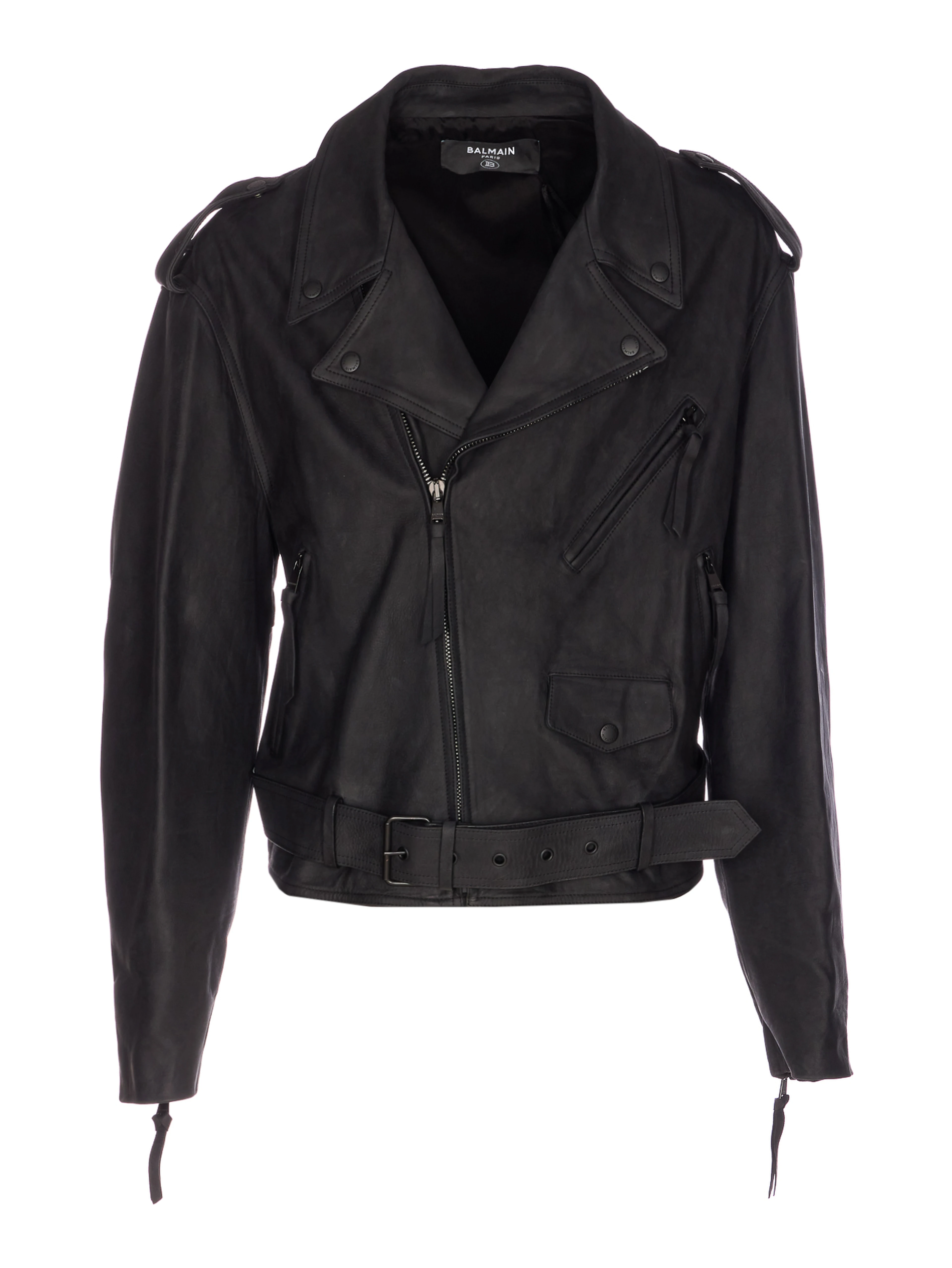 Balmain Jackets Black