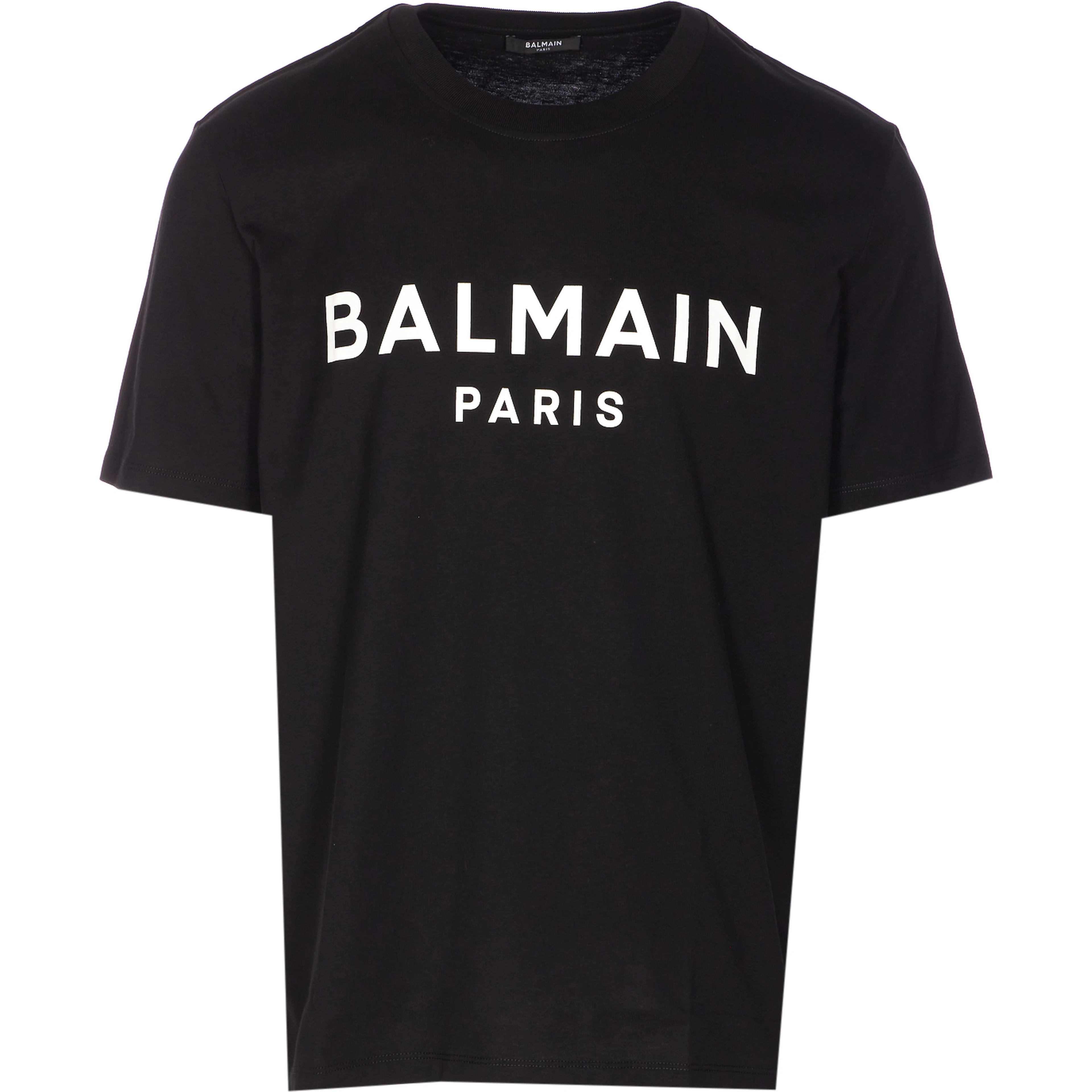 Balmain T-shirts and Polos Black