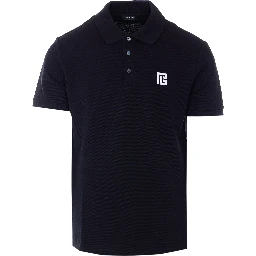 Balmain T-shirts and Polos Black