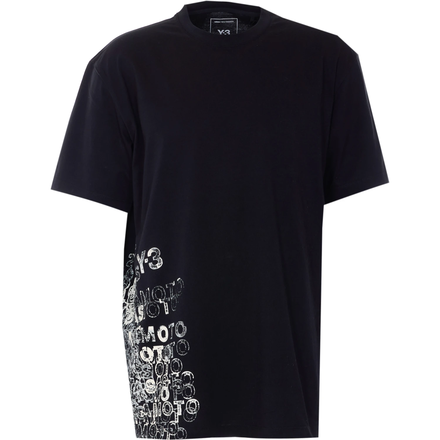Y-3 T-shirts and Polos Black