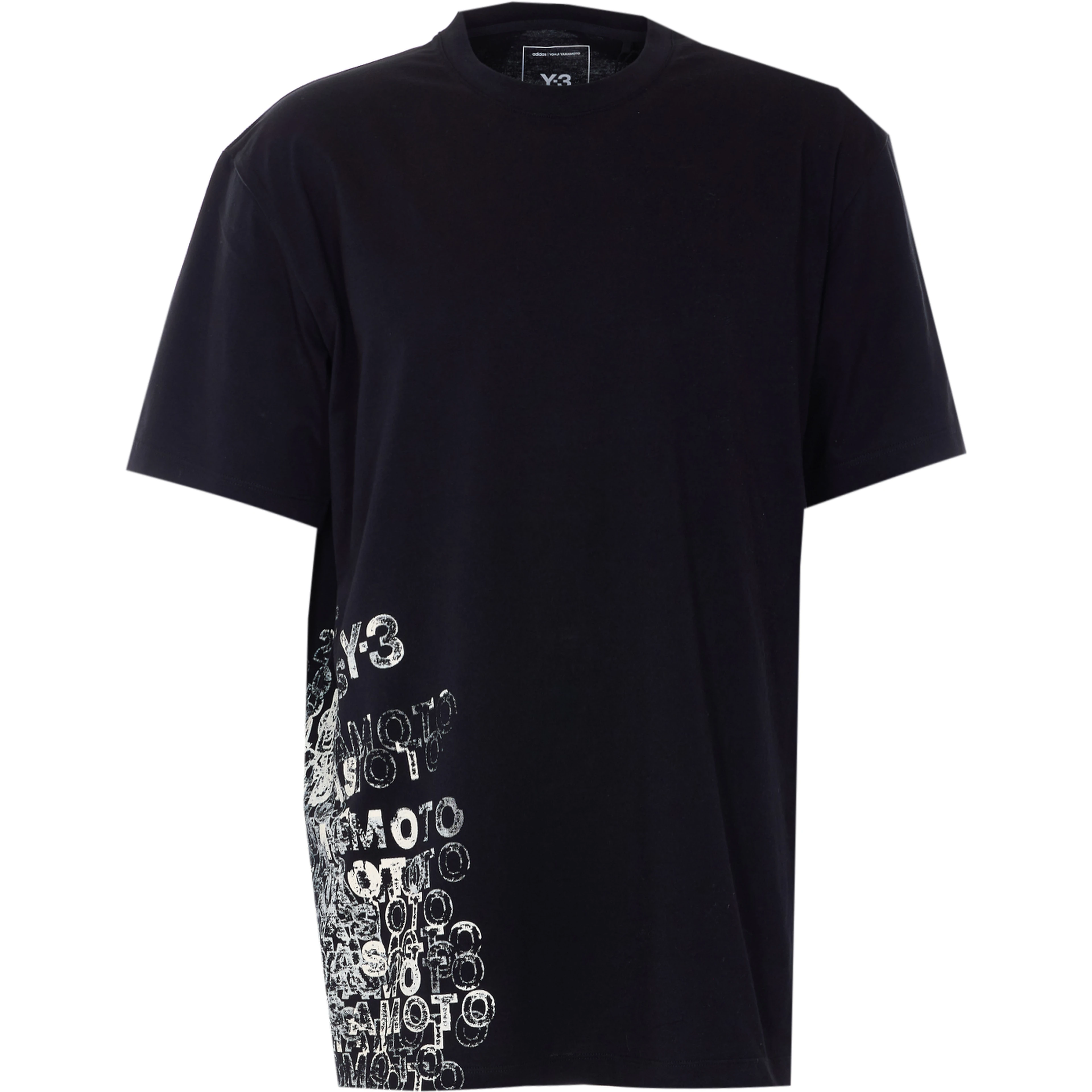 Y-3 T-shirts and Polos Black