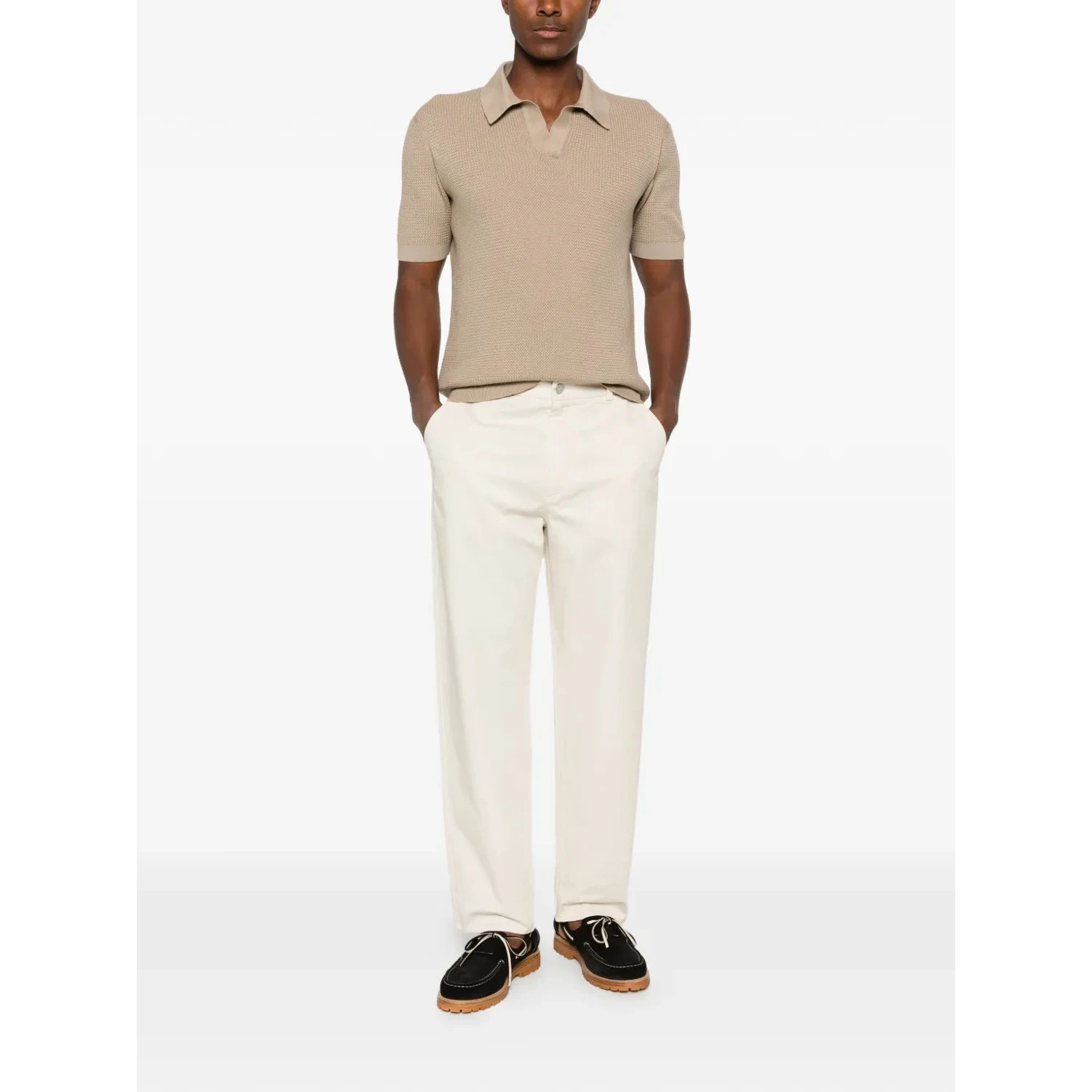 ZEGNA T-shirts and Polos Beige