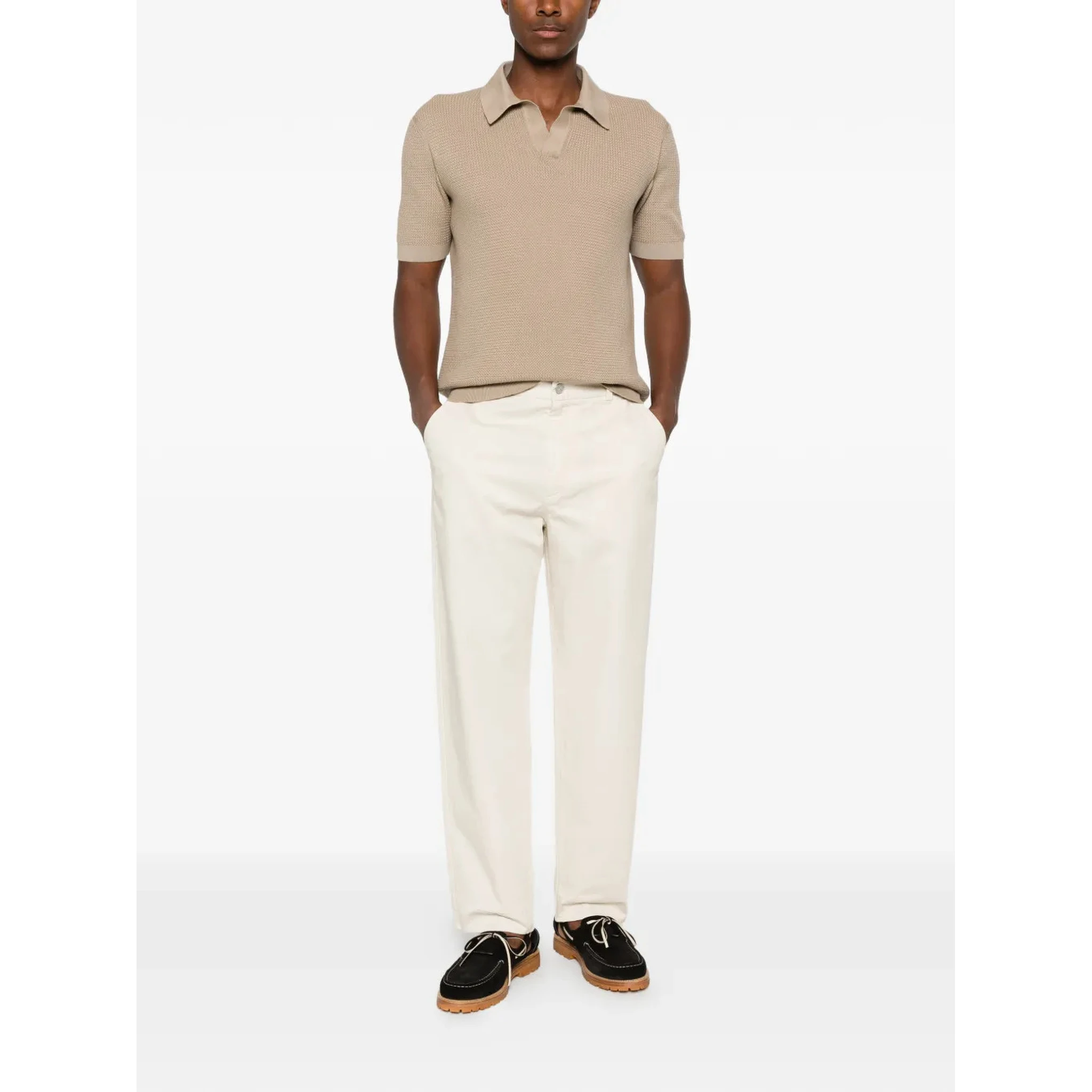 ZEGNA T-shirts and Polos Beige