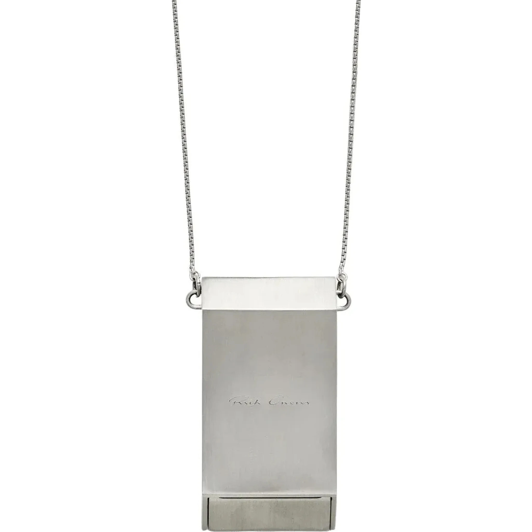 Rick Owens Bijoux Silver
