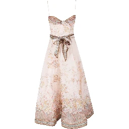 ALCHEMY STRUCTURED MIDI DRESS