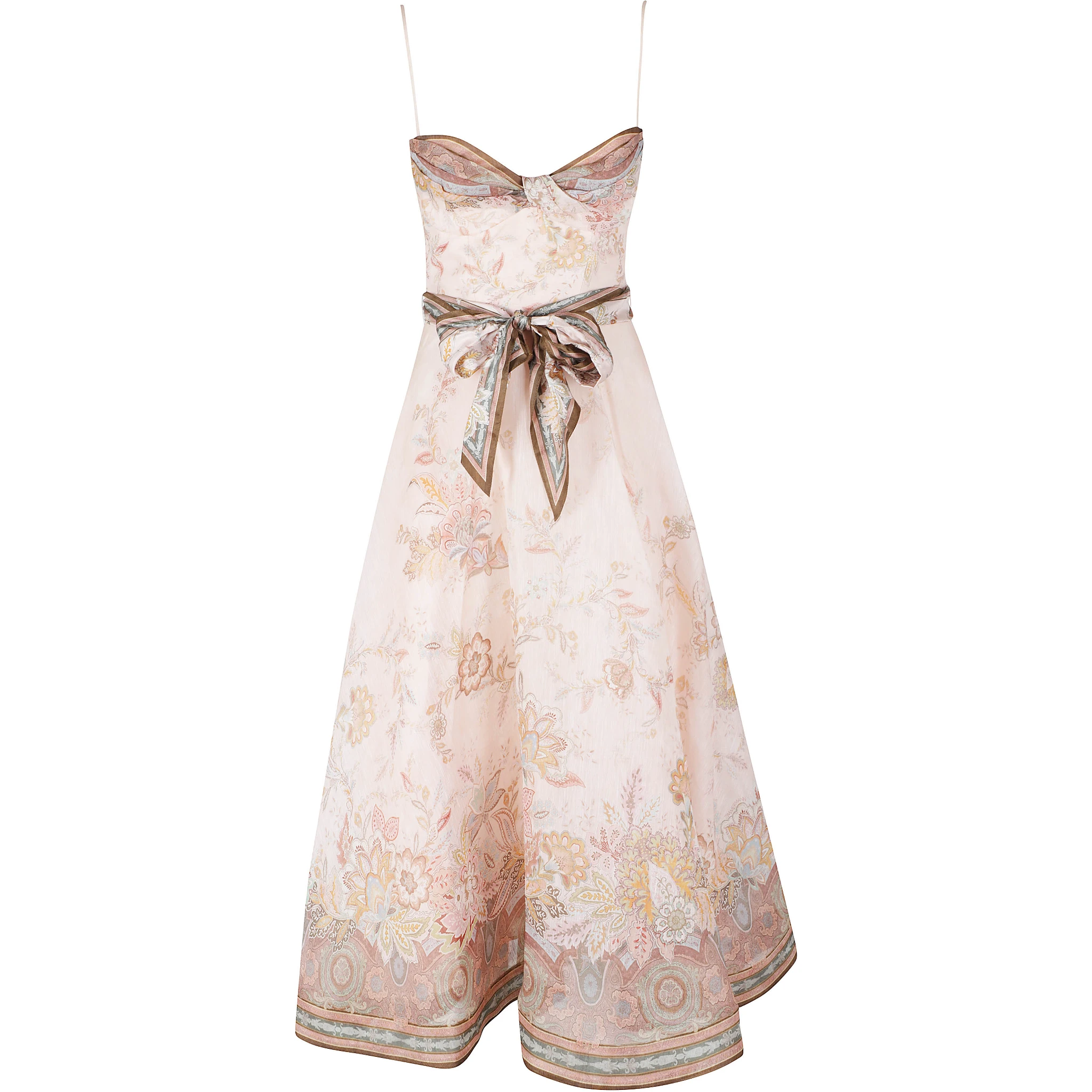 ALCHEMY STRUCTURED MIDI DRESS