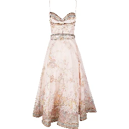 ALCHEMY STRUCTURED MIDI DRESS