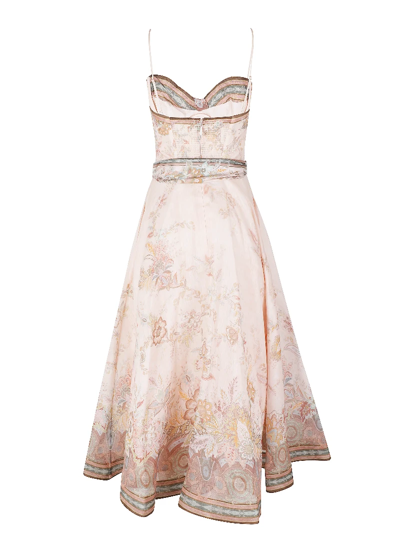 ALCHEMY STRUCTURED MIDI DRESS