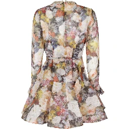 ALCHEMY PEPLUM MINI DRESS