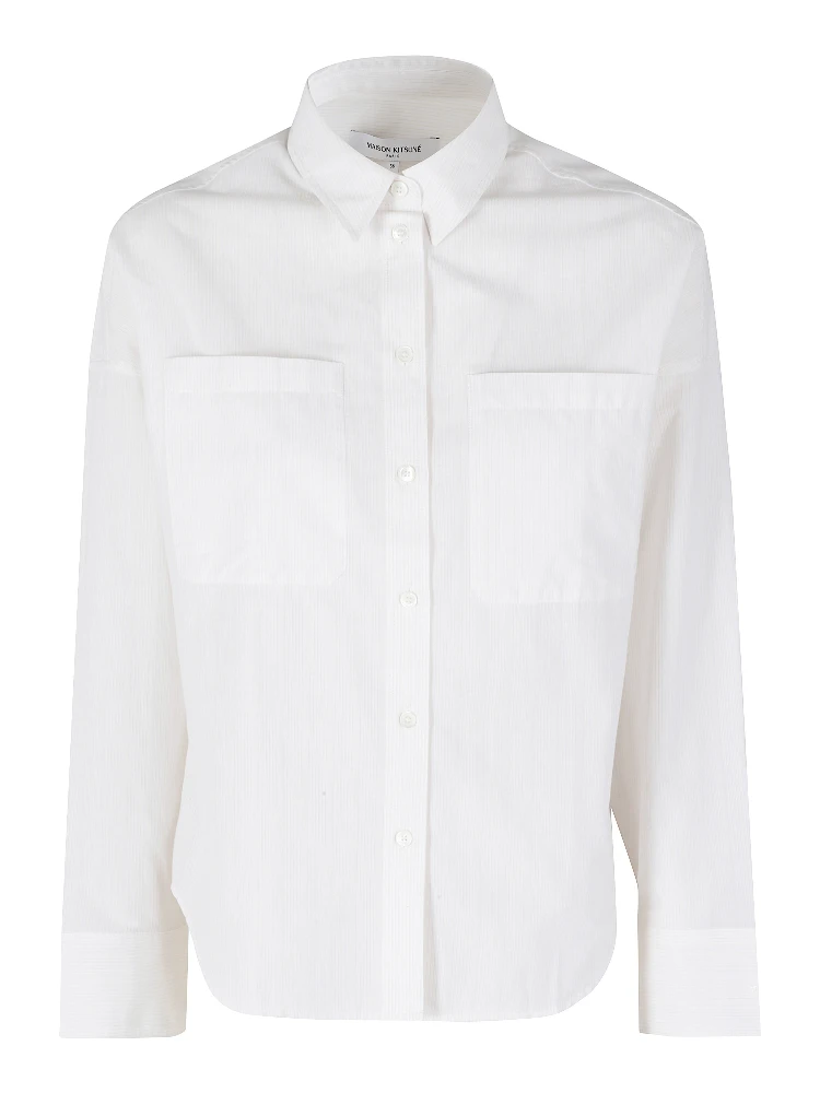 STRIPED DOUBLE POCKET SHIRT