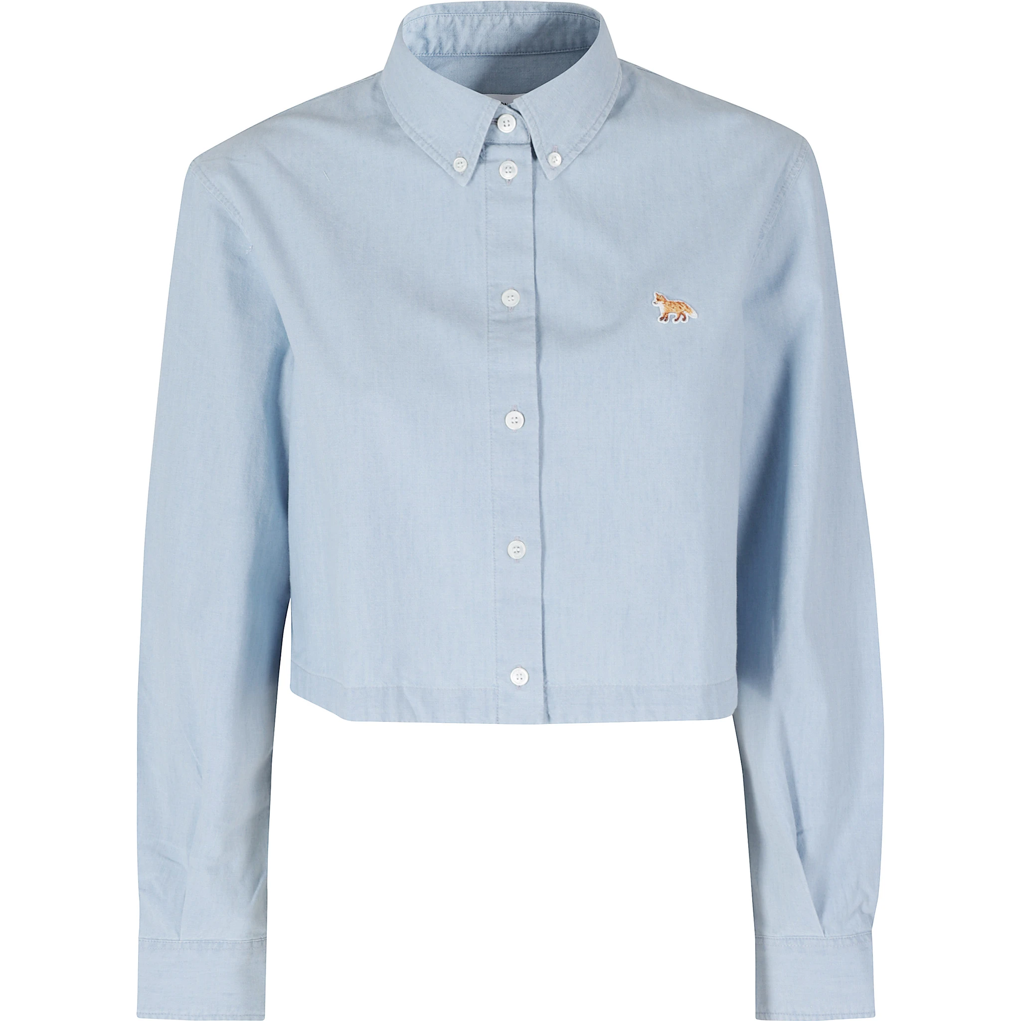 BABY FOX CROPPED SHIRT