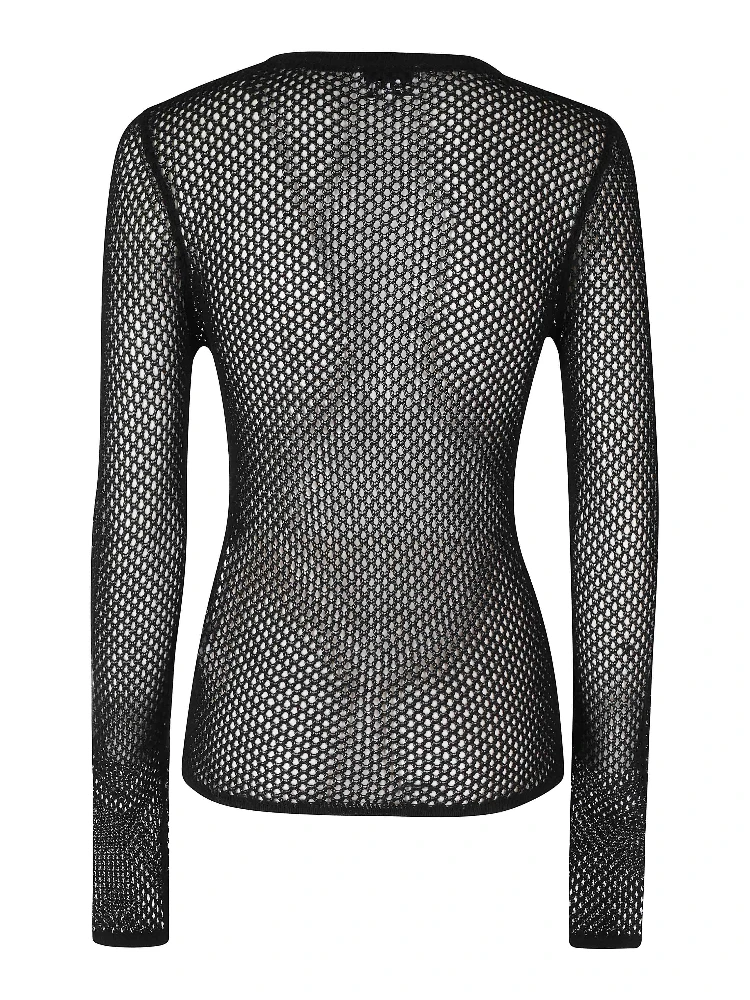 MERCERIZED COTTON MESH POINTELLE LONGSLEEVE alternative