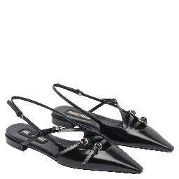 Miu Miu Flat shoes Black