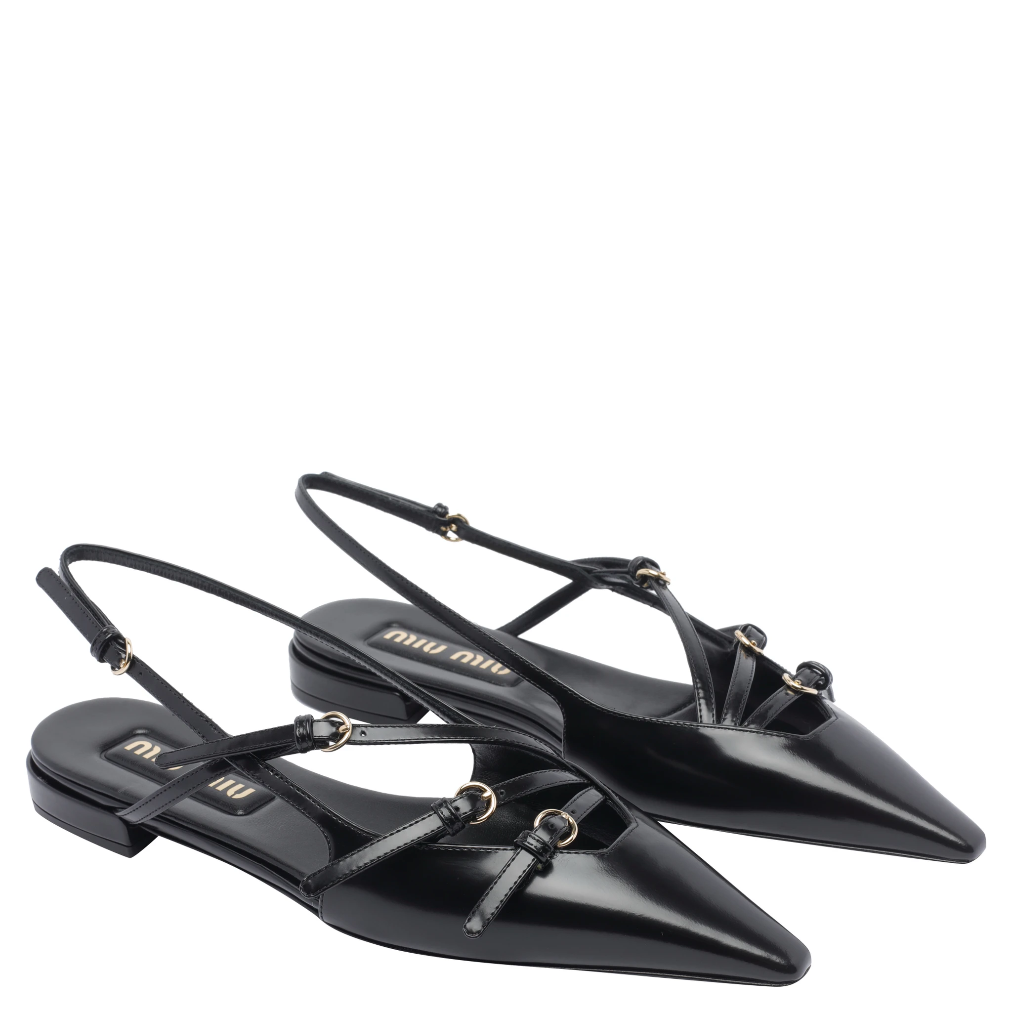 Miu Miu Flat shoes Black