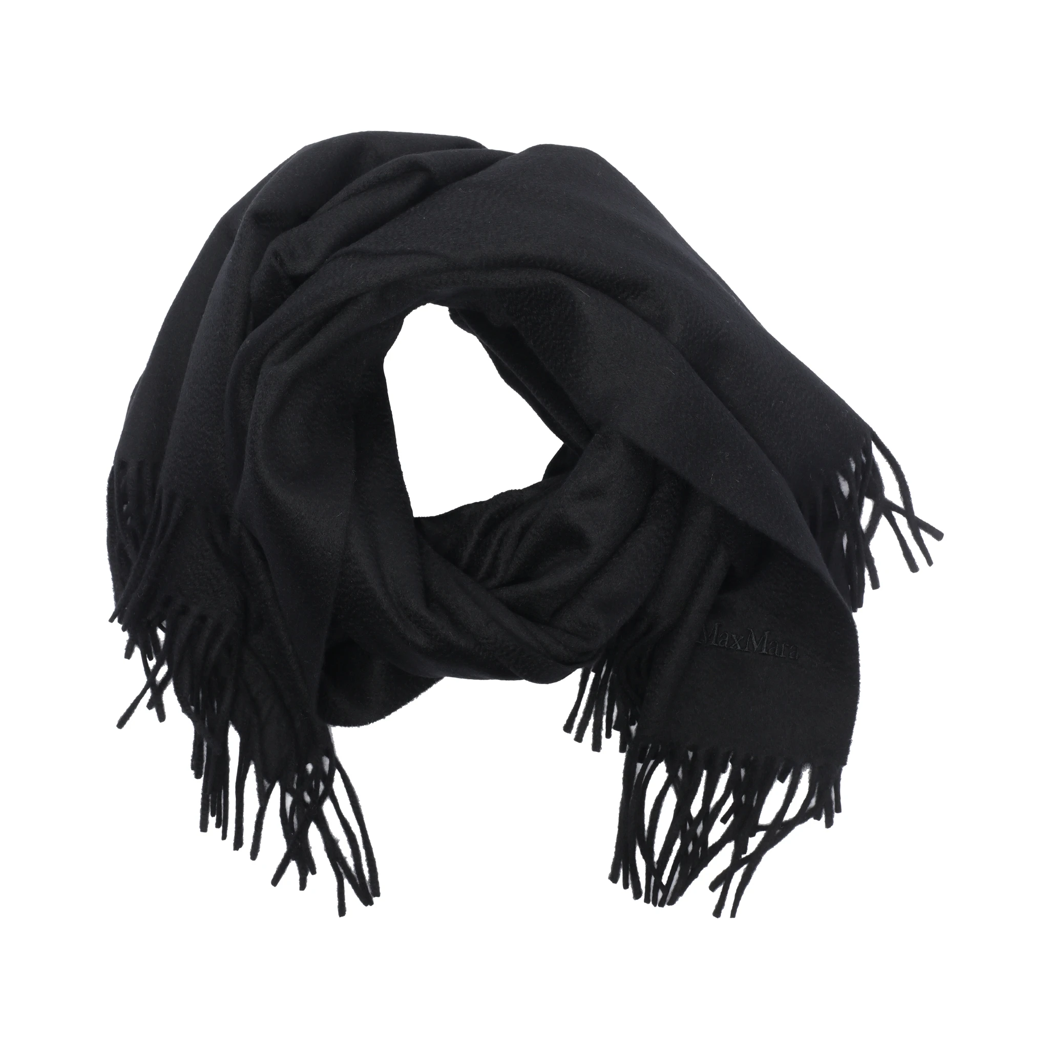 Max Mara Scarfs Black