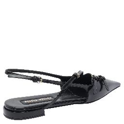 Miu Miu Flat shoes Black