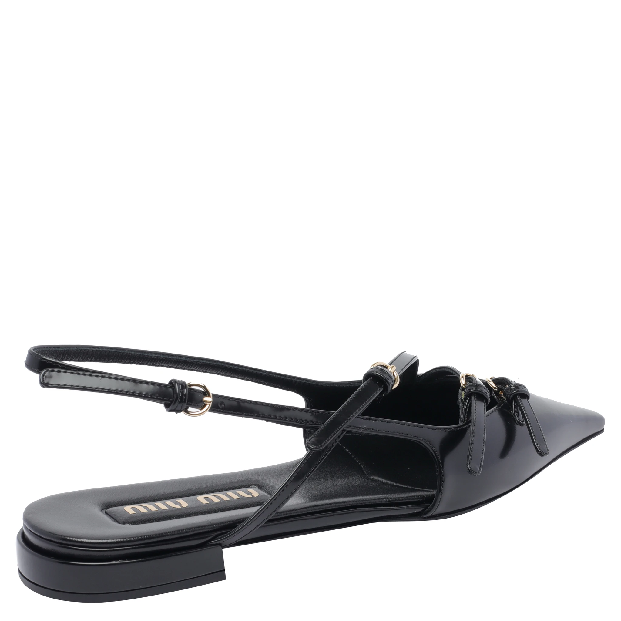 Miu Miu Flat shoes Black