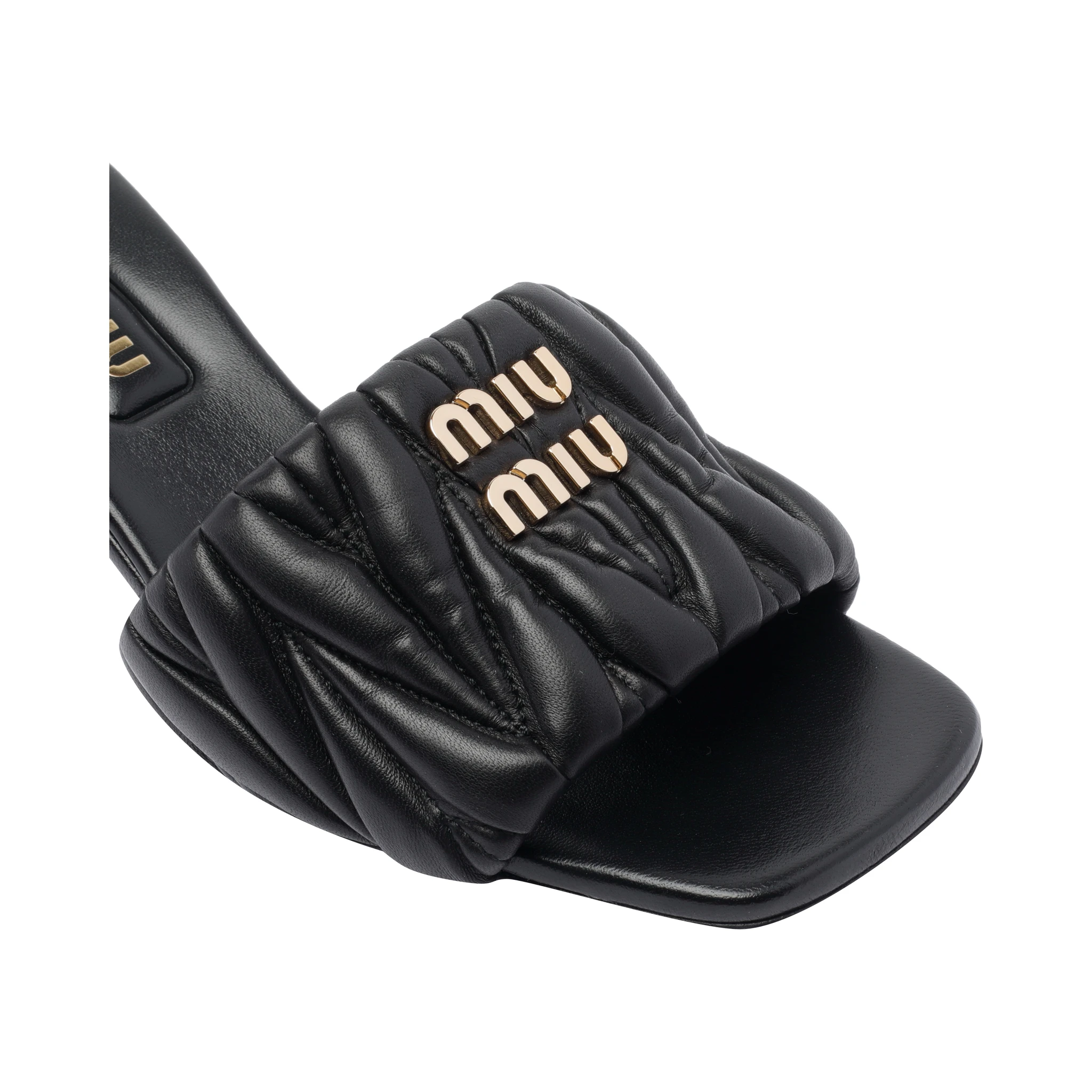 Miu Miu Sandals Black