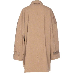 TOTEME Coats Beige