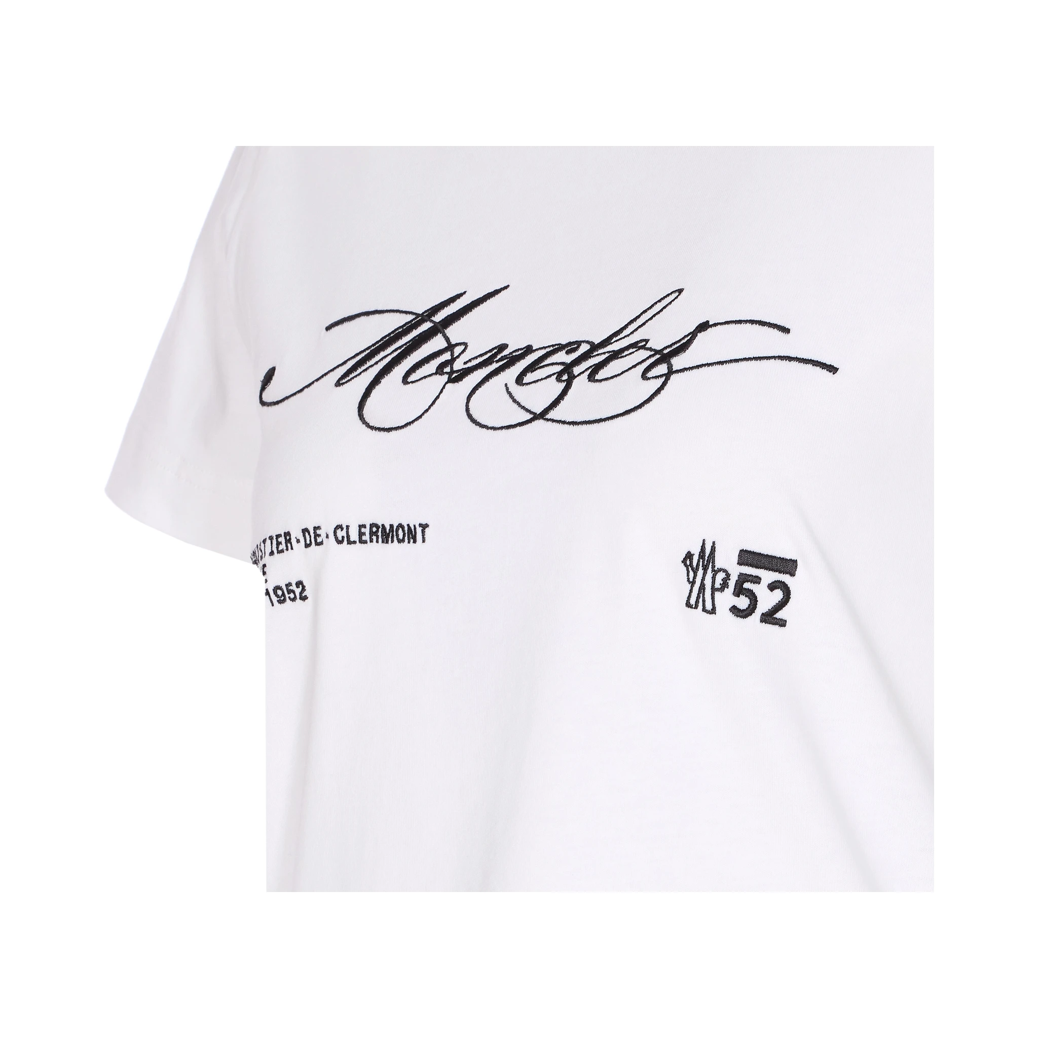 Moncler T-shirts and Polos White