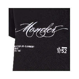 Moncler T-shirts and Polos Black