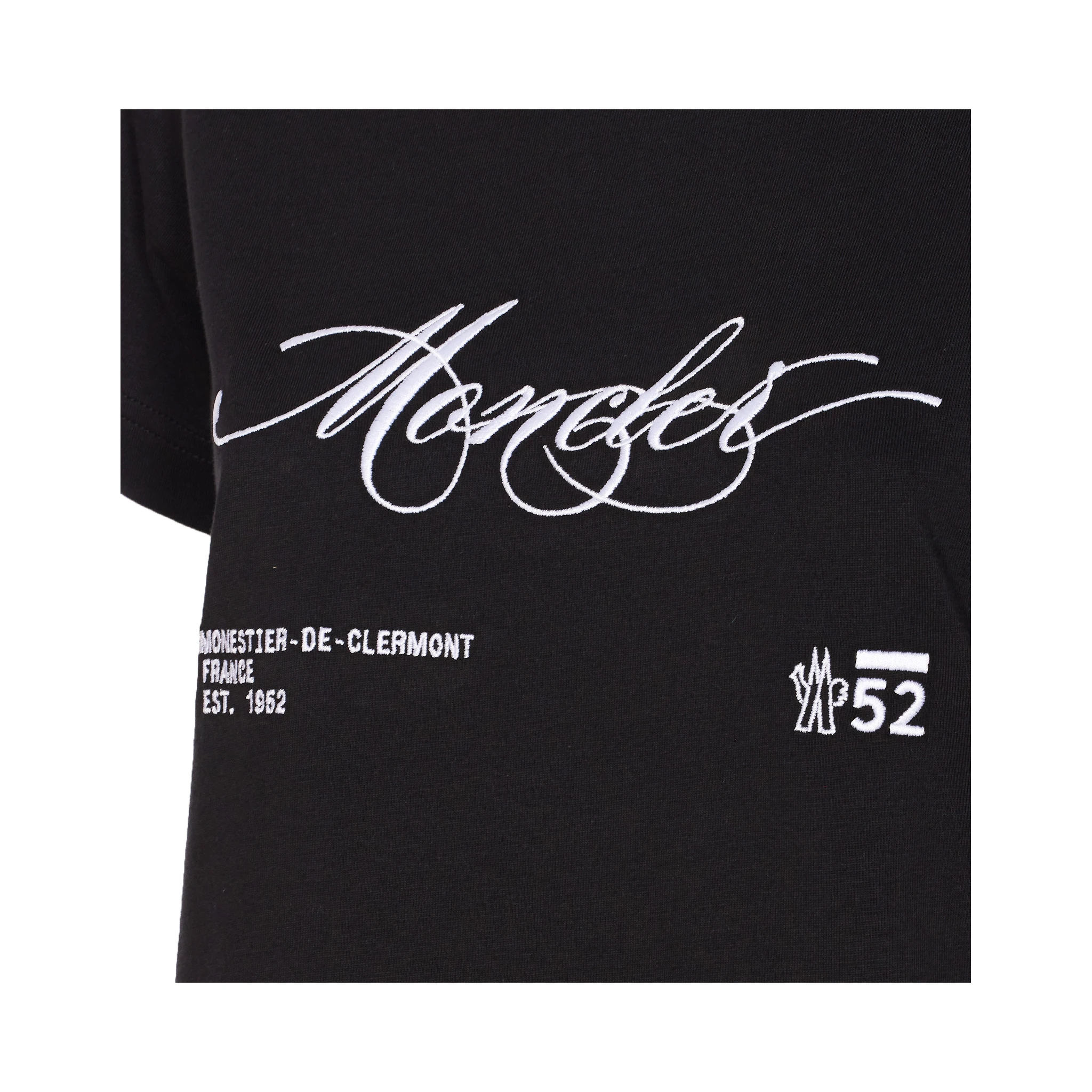 Moncler T-shirts and Polos Black