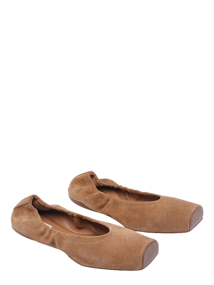 Alaia Flat shoes Beige alternative