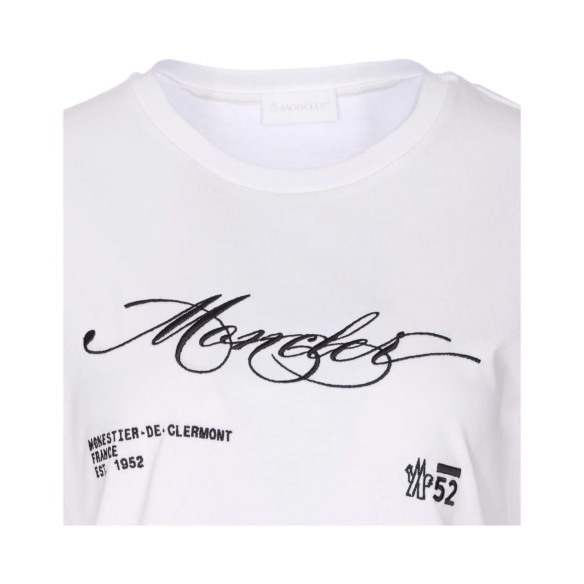 Moncler T-shirts and Polos White