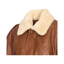 Saint Laurent  Coats Brown