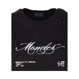 Moncler T-shirts and Polos Black