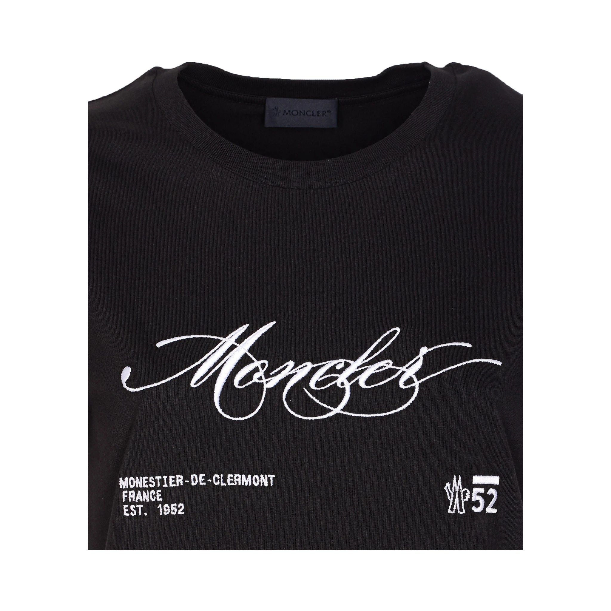 Moncler T-shirts and Polos Black